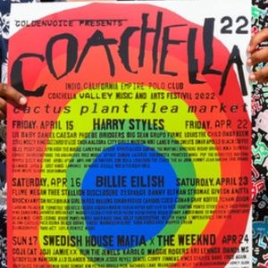 Cactus Plant Flea Market Coachella 2022 Poster Line Up